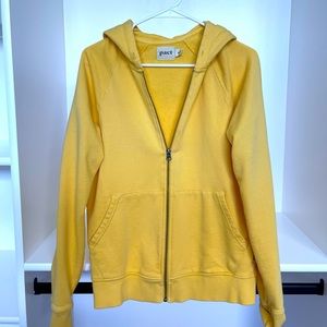 PACT Organic yellow sweatshirt hoodie - men small s